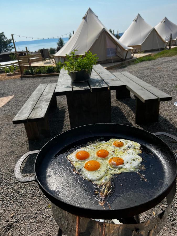 Vaettervy Glamping 호텔 Habo 외부 사진